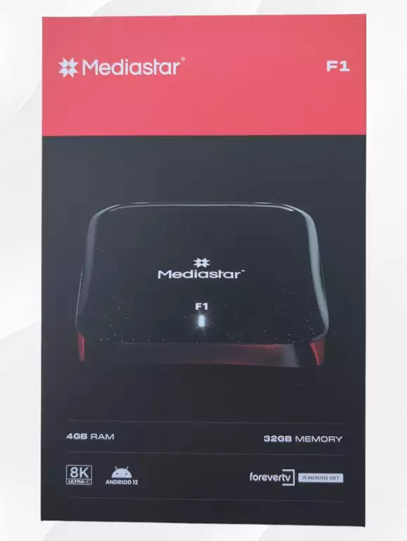 F1 mediastar forevertv android tv box packges